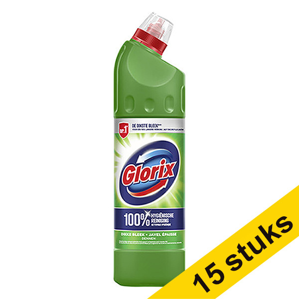 Pack Ahorro: 15x Glorix lejía Pino  (750 ml) SGL00063 - 1
