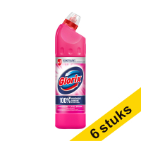 Pack Ahorro: 6x Glorix lejía Flor Rosa (750 ml)