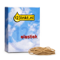Gomas elásticas 123tinta 100 x 1,5 mm - 500 gramos 144600123I 300507
