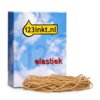 Gomas elásticas 123tinta 150 x 1,5 mm - 500 gramos 144801123I 300509
