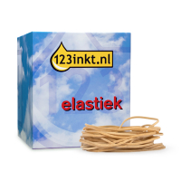 Gomas elásticas 123tinta 90 x 1,5 mm - 100 gramos 143570123I 5009-100C 300504