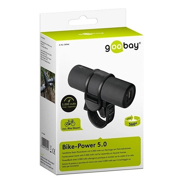 PowerBank 5000 mAh Goobay para bicicleta K105005164 - 8