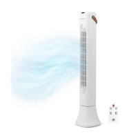 Grunkel TF-DSG Ventilador de torre blanco 828215