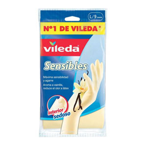 Guantes Vileda Satinados talla L 112169 426219 - 1
