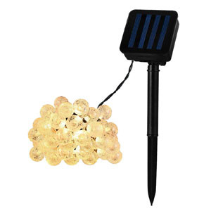 Guirnalda 30 Bolas LED con Cargador Solar 5M 54962 425777 - 1