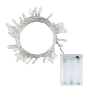 Guirnalda LED Luz Fría a pilas 5M  425775 - 3