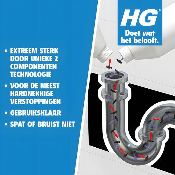 HG Desatascador Extreme 2 x 500 ml SHG00048 - 2