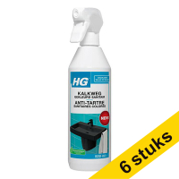 HG Descalcificador Inodoros de Color 500 ml | Pack 6 uds