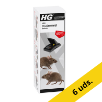Pack Ahorro: 6x HG X Trampa Ratones 2 unidades