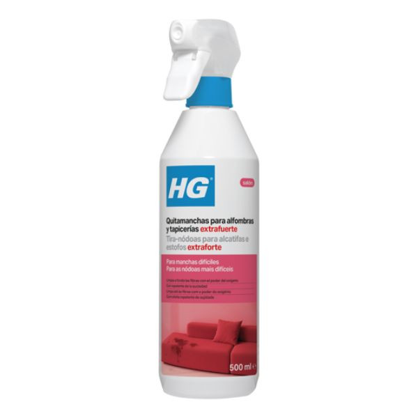 HG Quitamanchas para Alfombras y Tapicerías Extrafuerte 500 ml SHG00090 - 1