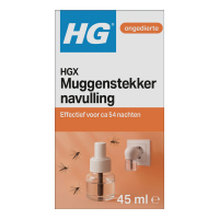 HG X Tapón Antimosquitos 1 recambio 45 ml SHG00336
