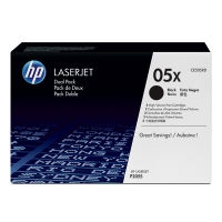 HP 05XD (CE505XD) multipack 2x toner negro XL (original) CE505XD 054074