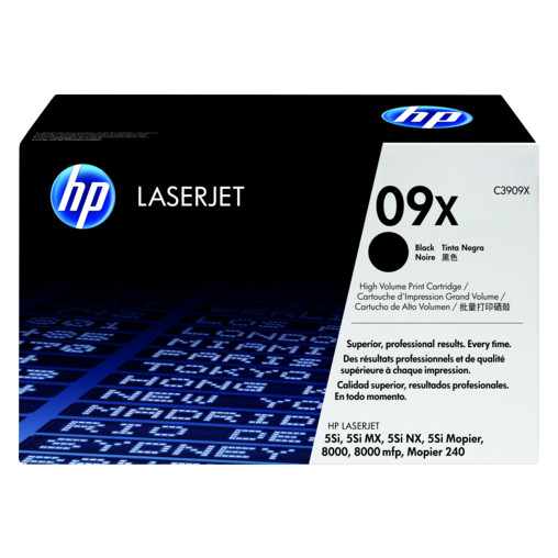 HP 09X (C3909X/EP-W) toner negro XL (original) C3909X 033000 - 1