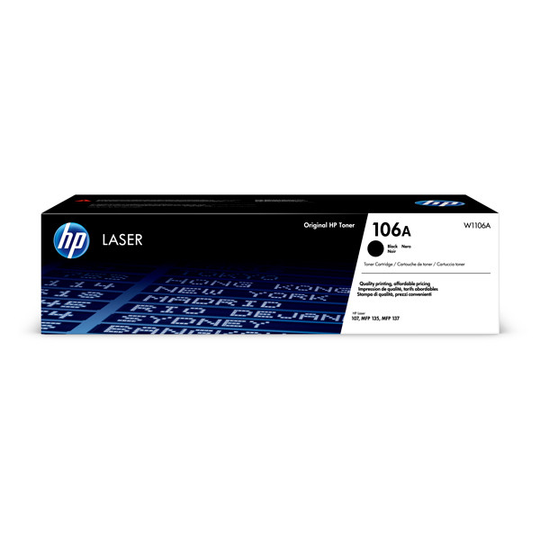 HP 106A (W1106A) toner negro (original) W1106A 055454 - 1