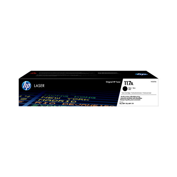 HP 117A (W2070A) toner negro (original) – imagen 2