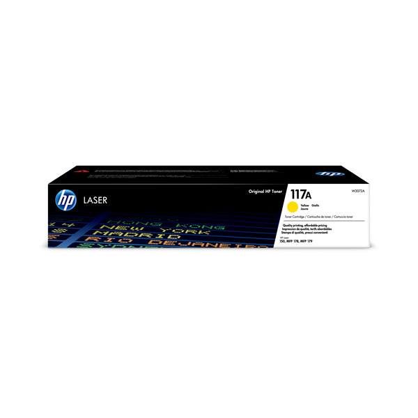 HP 117A (W2072A) toner amarillo (original) – imagen 2