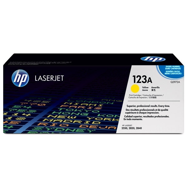 hp 123a q3972a toner amarillo original