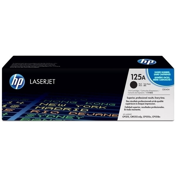 HP 125A (CB540A) toner negro (original) CB540A 039804 - 1