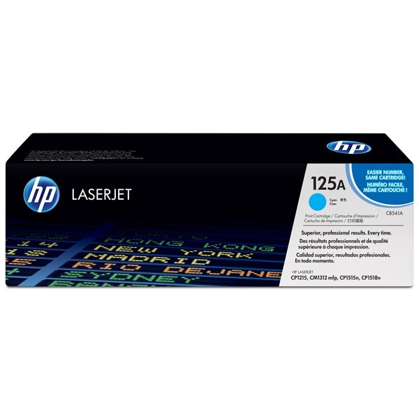 HP 125A (CB541A) toner cian (original) – imagen 2