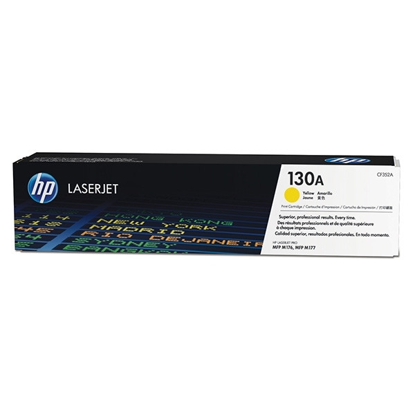 HP 130A (CF352A) toner amarillo (original) – imagen 2