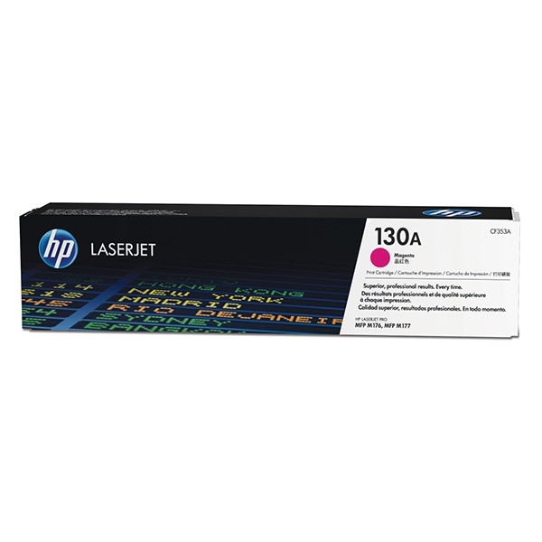 HP 130A (CF353A) toner magenta (original) – imagen 2