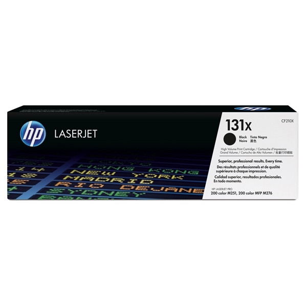 HP 131X (CF210X) toner negro XL (original) CF210X 054154 - 1
