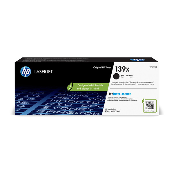 HP 139X (W1390X) toner negro XL (original) – imagen 2