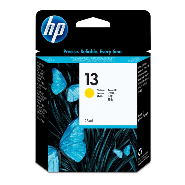 HP 13 (C4817AE) cartucho de tinta amarillo (original) C4817AE 030878 - 1