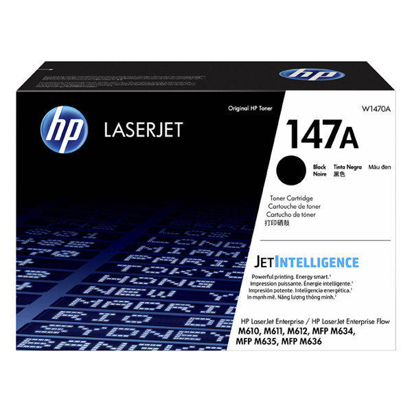 HP 147A (W1470A) toner negro (original) W1470A 093070 - 1