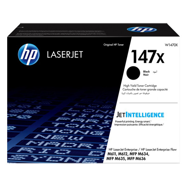 HP 147X (W1470X) toner negro XL (original) – imagen 3