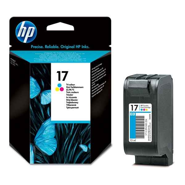 HP 17 (C6625AE) cartucho de tinta tricolor (original) C6625AE 030340 - 1