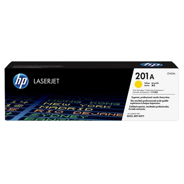 HP 201A (CF402A) toner amarillo (original) – imagen 3
