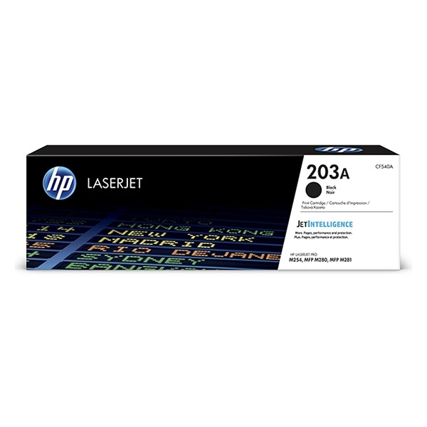 HP 203A (CF540A) toner negro (original) CF540A 055208 - 1