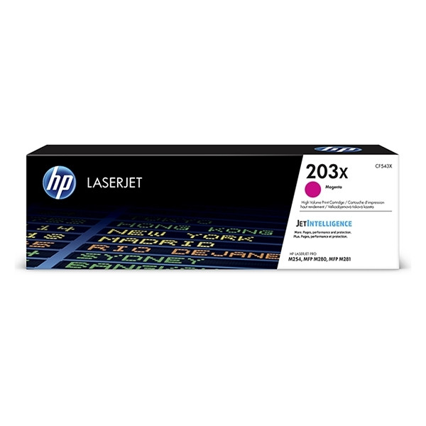 HP 203X (CF543X) toner magenta XL(original) – imagen 2