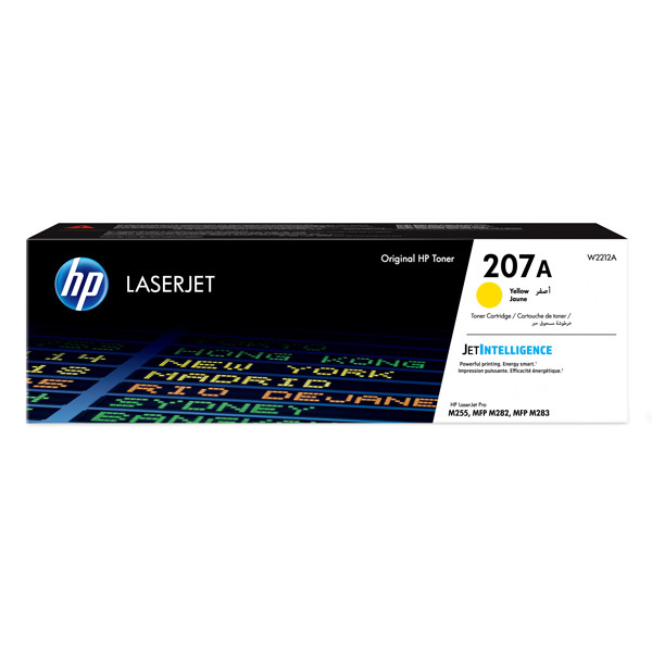 HP 207A (W2212A) toner amarillo (original) – imagen 3