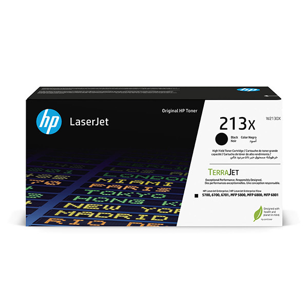 HP 213X (W2130X) toner negro XL (original) W2130X 133036 - 1