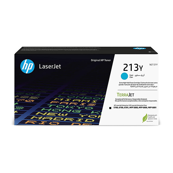 HP 213Y (W2131Y) toner cian XXL (original) W2131Y 133046 - 1