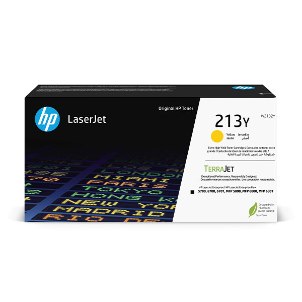 HP 213Y (W2132Y) toner amarillo XXL (original) W2132Y 133048 - 1