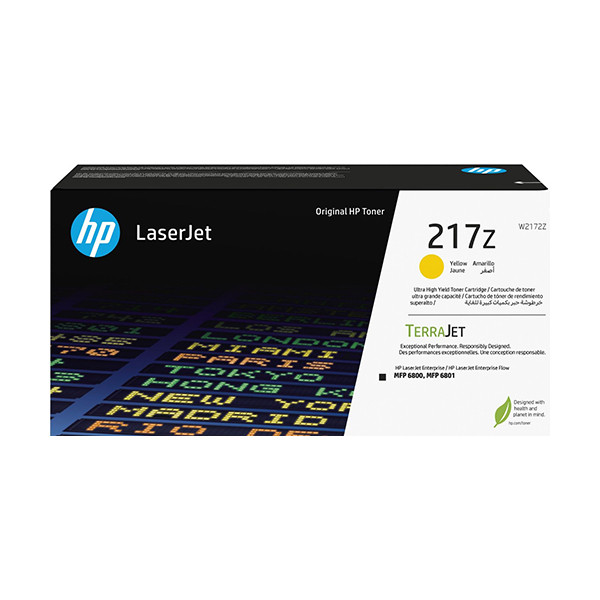 HP 217Z (W2173Z) toner amarillo ultra alta capacidad (original) W2172Z 133082 - 1