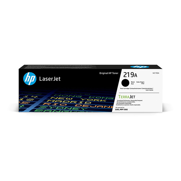 HP 219A (W2190A) toner negro (original) – imagen 2