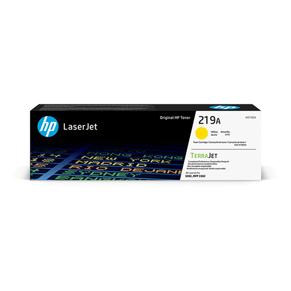 HP 219A (W2192A) toner amarillo (original) – imagen 2