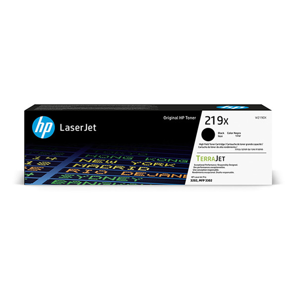 HP 219X (W2190X) toner negro XL (original) W2190X 093342 - 1