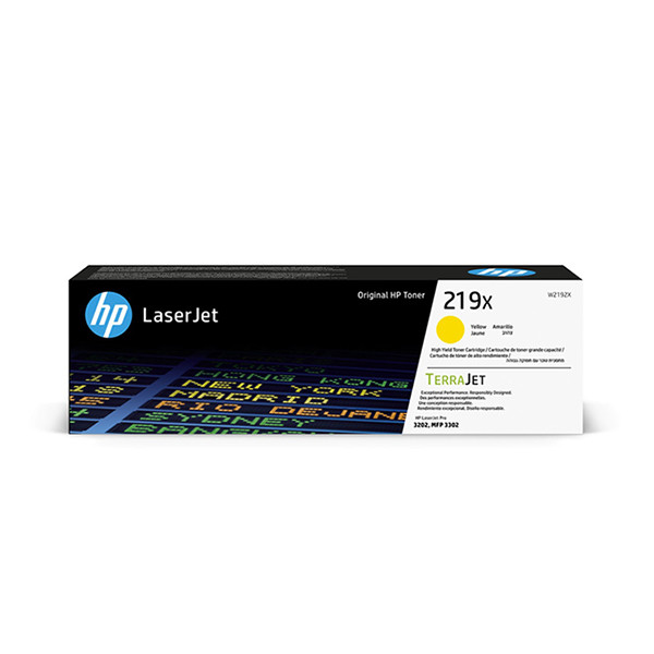 HP 219X (W2192X) toner amarillo XL (original) W2192X 093348 - 1