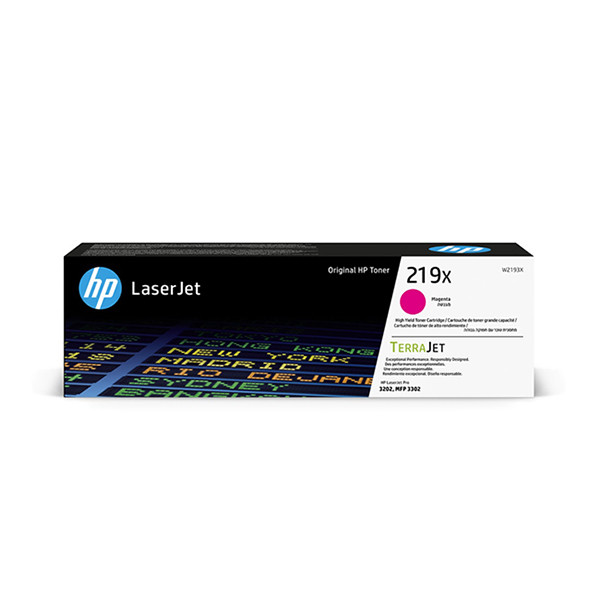 HP 219X (W2193X) toner magenta XL (original) W2193X 093346 - 1