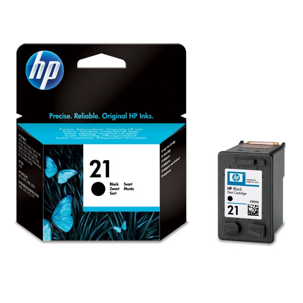 HP 21 (C9351AE) cartucho de tinta negro (original) C9351AE 031750 - 1