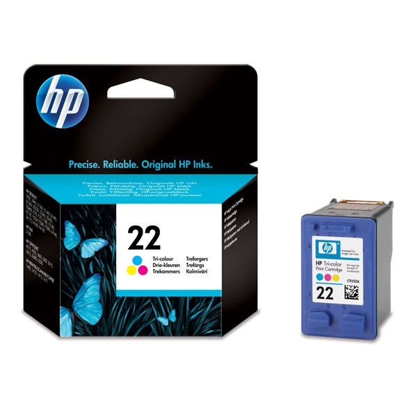 HP 22 (C9352AE) cartucho de tinta tricolor (original) C9352AE 031760 - 1