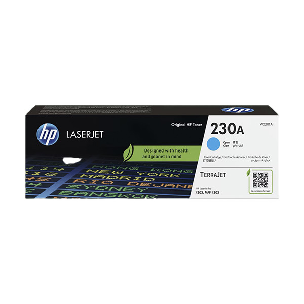 HP 230A (W2301A) toner cian (original) W2301A 133054 - 1