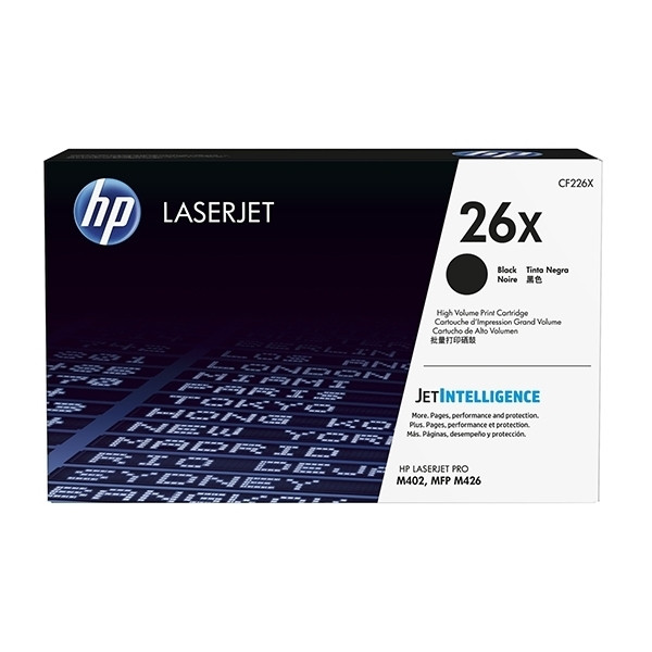 HP 26X (CF226X) toner negro XL (original) CF226X 054878 - 1