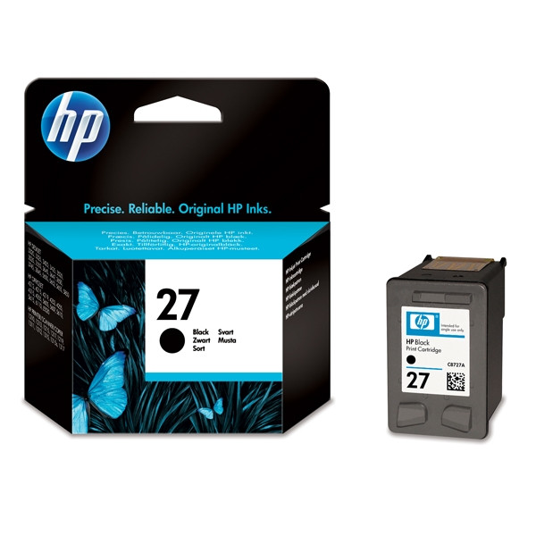 HP 27 (C8727AE) cartucho de tinta negro (original) C8727AE 031280 - 1