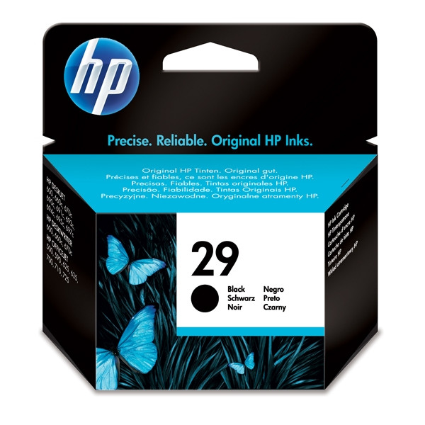 HP 29 (51629AE) cartucho de tinta negro (original) 51629AE 030030 - 1